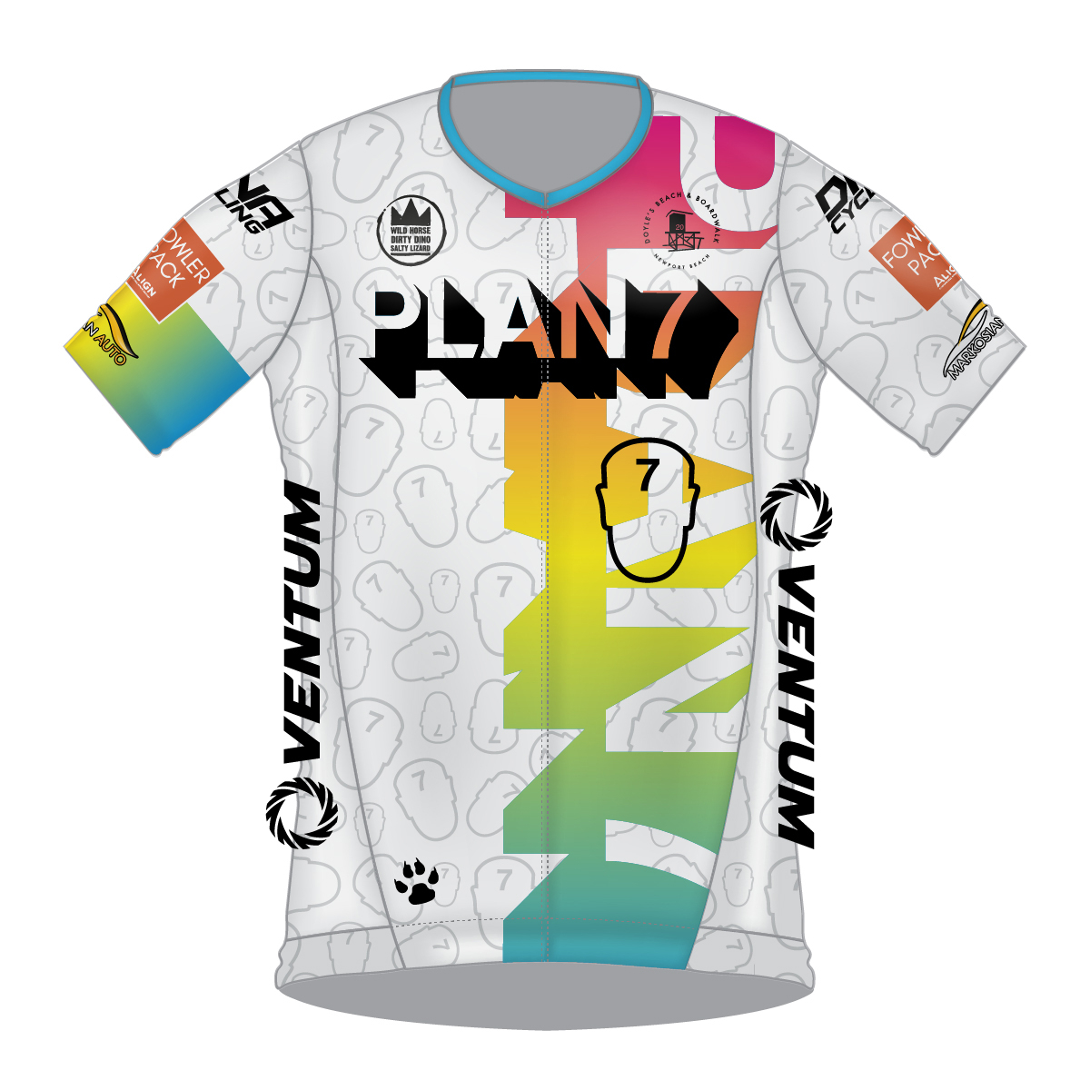 Plan 7 Switch Jersey Race Cut